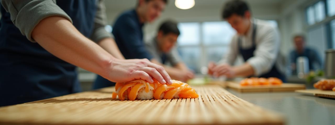 寿司作りワークショップ